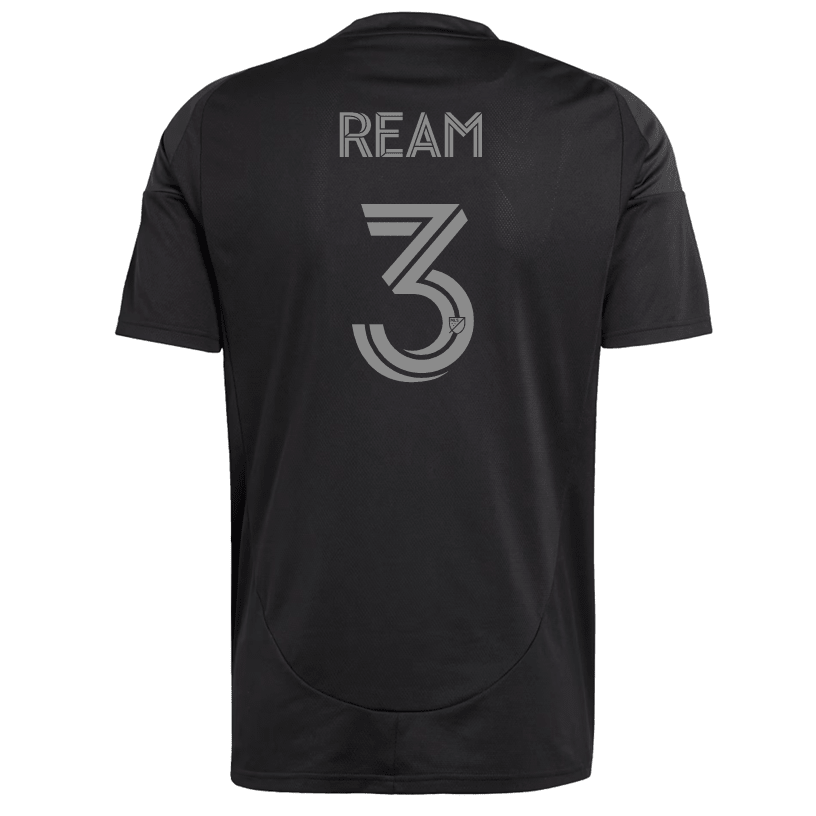 adidas Tim Ream Charlotte FC Away Jersey 25/26 (Black) | SoccerWearhouse