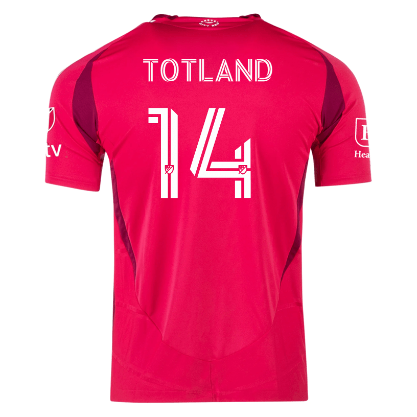 adidas Tomas Totland St. Louis FC Authentic Home Jersey 25/26 (Power Pink) | SoccerWearhouse