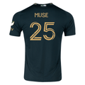 adidas Trey Muse Portland Timbers Authentic Home Jersey w/ MLS & Apple Patch 25/26 (Green/Gold)