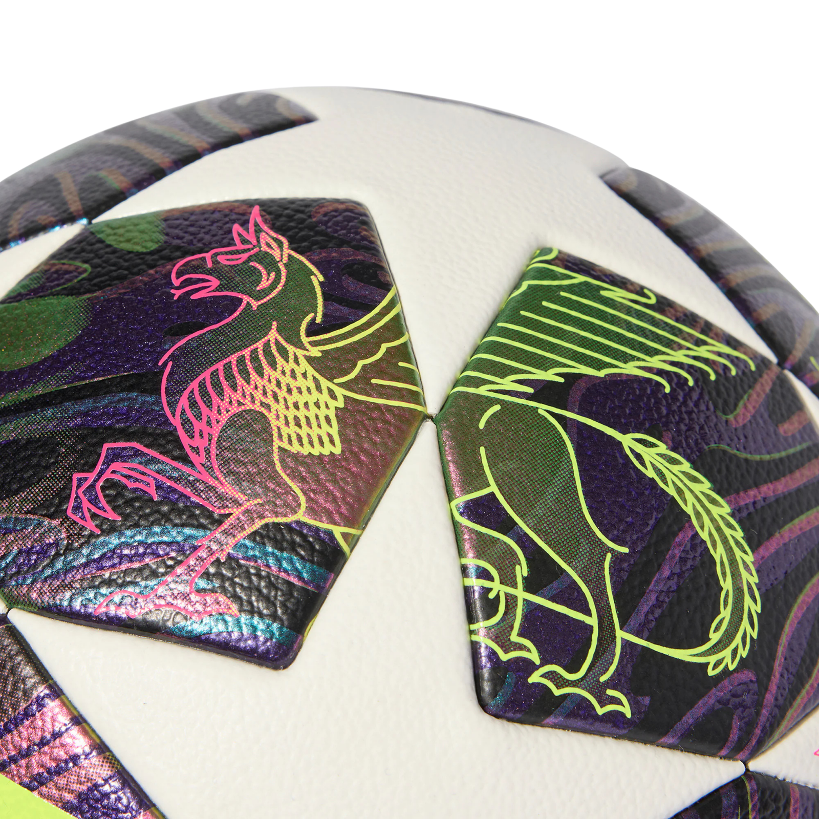 adidas UCL 25/26 Competition Final Soccer Ball (Dark Purple/White/Solar Yellow) | SoccerWearhouse