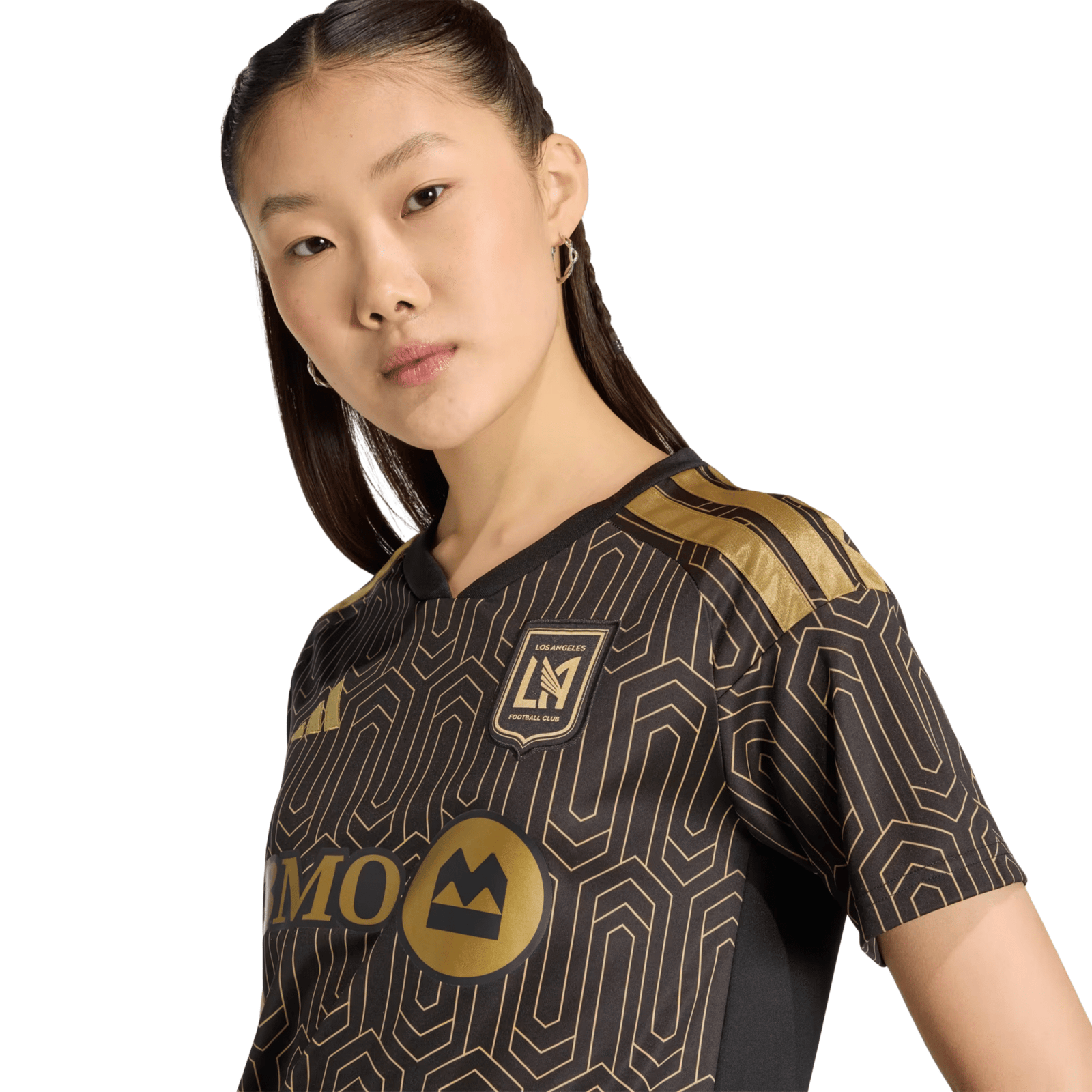 adidas Women’s LAFC 26/27 Home Stadium Jersey (Black/Gold) | SoccerWearhouse
