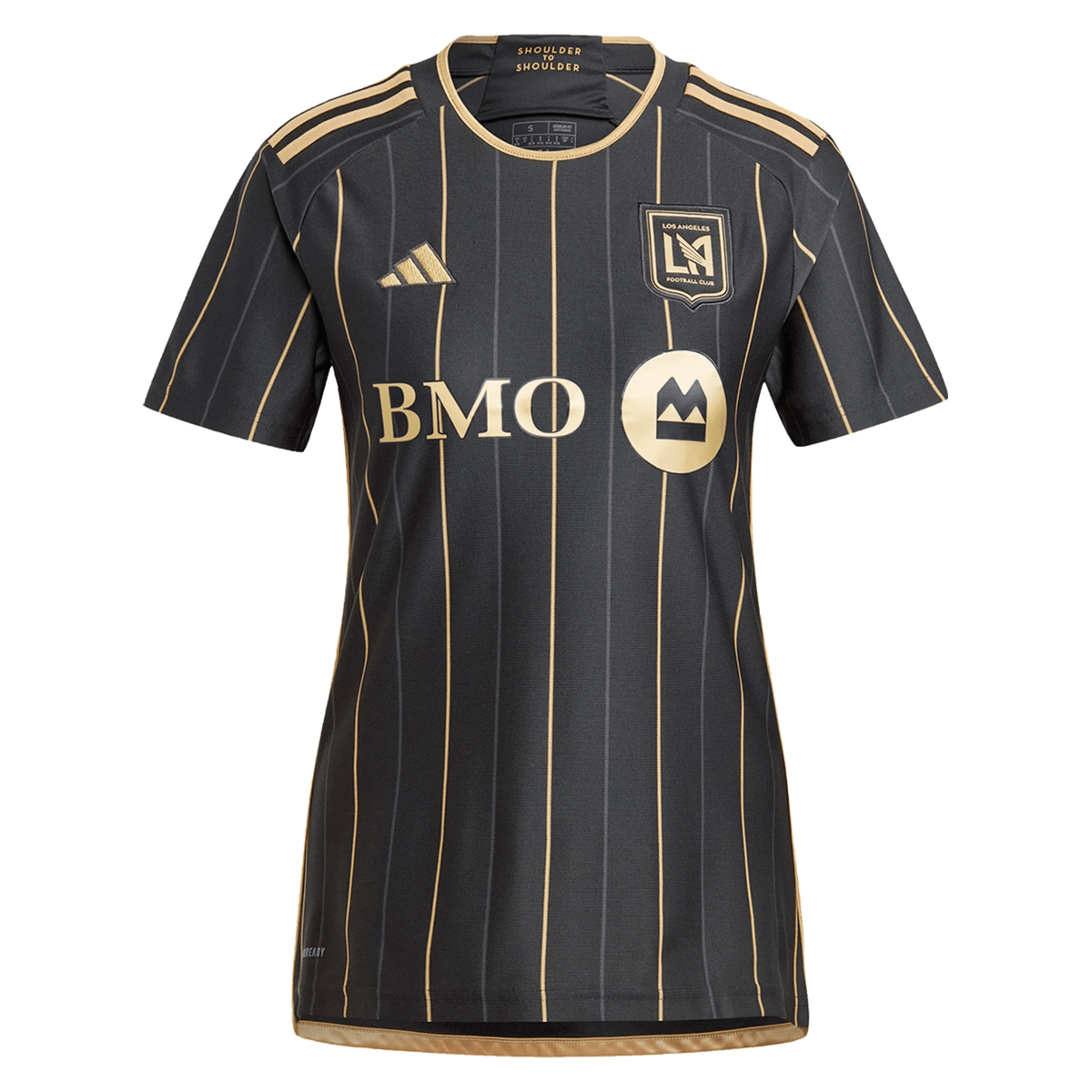adidas Womens LAFC Oliver Giroud Home Jersey 24/25 (Black/Gold) | SoccerWearhouse