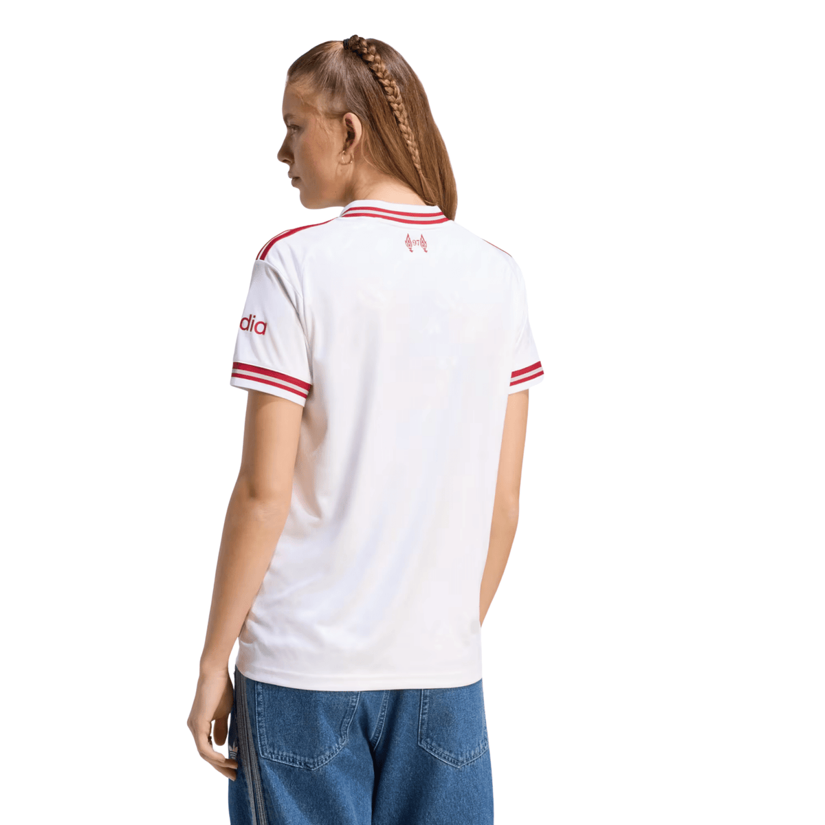 adidas Women’s Liverpool Away Jersey 26/27 (White/Red) | SoccerWearhouse