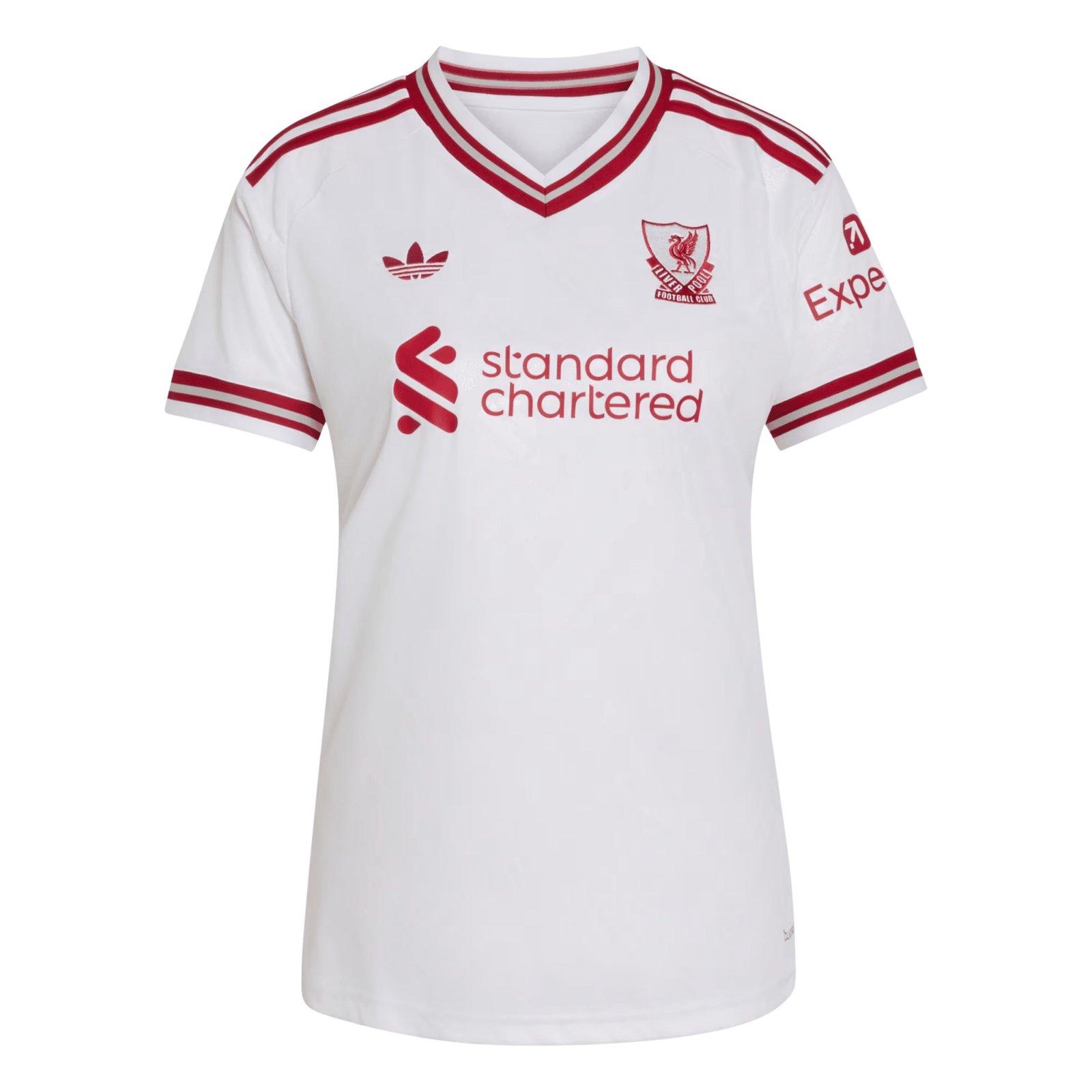 adidas Women’s Liverpool Away Jersey 26/27 (White/Red) | SoccerWearhouse