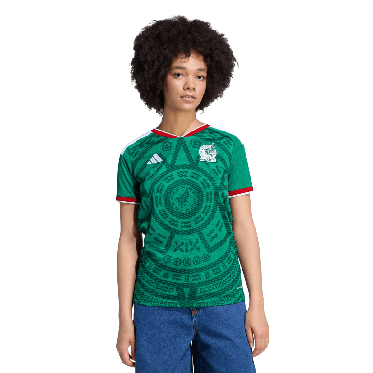 adidas Women’s Mexico 2026 Home World Cup Jersey (Bold Green) | SoccerWearhouse