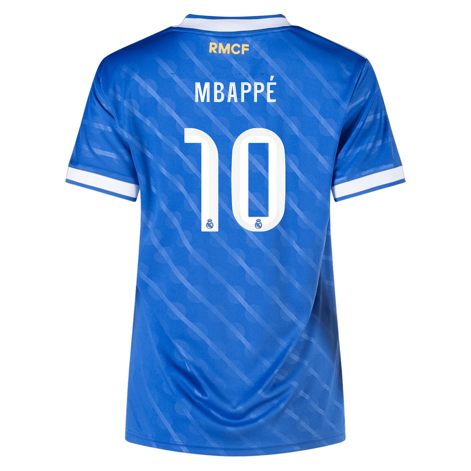adidas Womens Real Madrid Kylian Mabppe Third Jersey 25/26 (Blue) | SoccerWearhouse