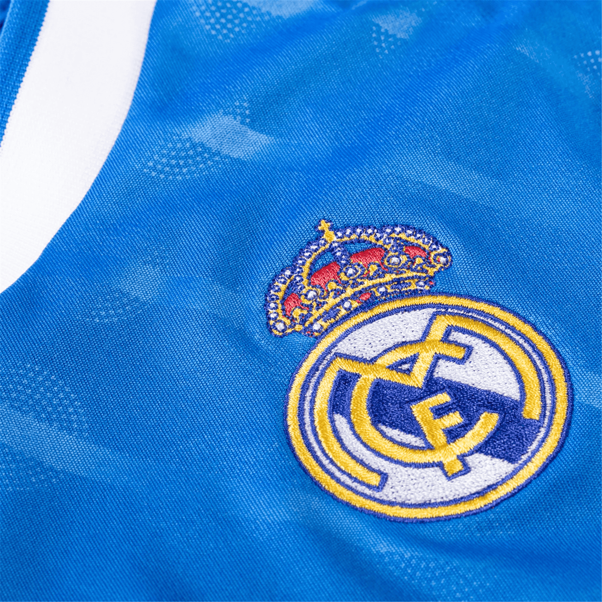 adidas Womens Real Madrid Kylian Mabppe Third Jersey 25/26 (Blue) | SoccerWearhouse