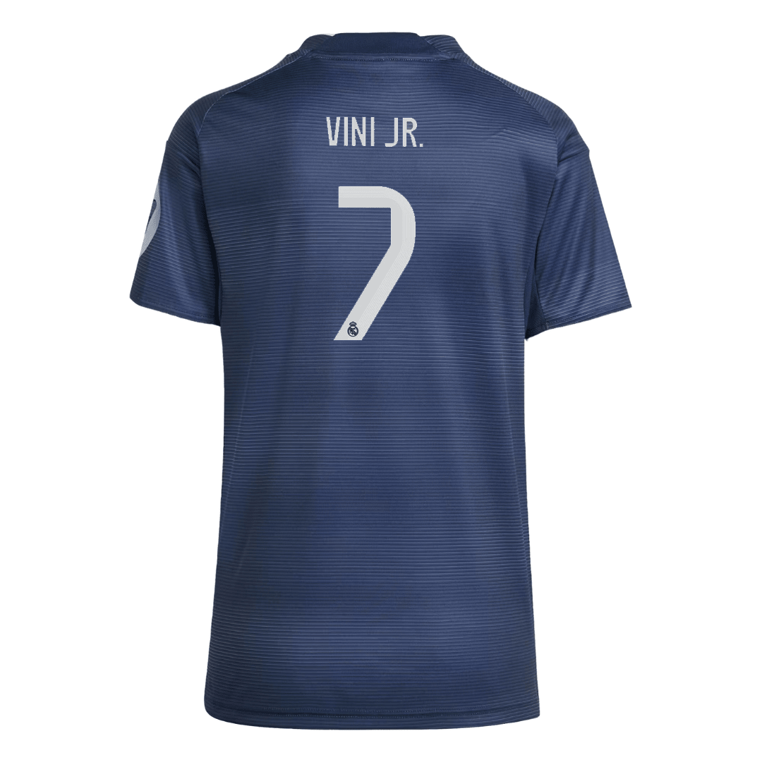 adidas Women's Real Madrid Vini Jr. Away Jersey 25/26 (Legend Ink) | SoccerWearhouse