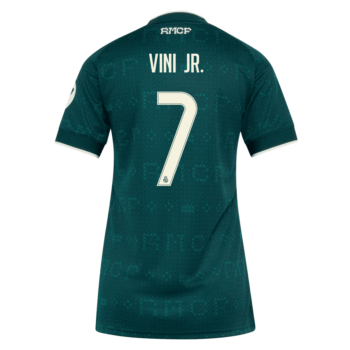 adidas Women's Real Madrid Vinícius Júnior Away Jersey 26/27 (Green) | SoccerWearhouse