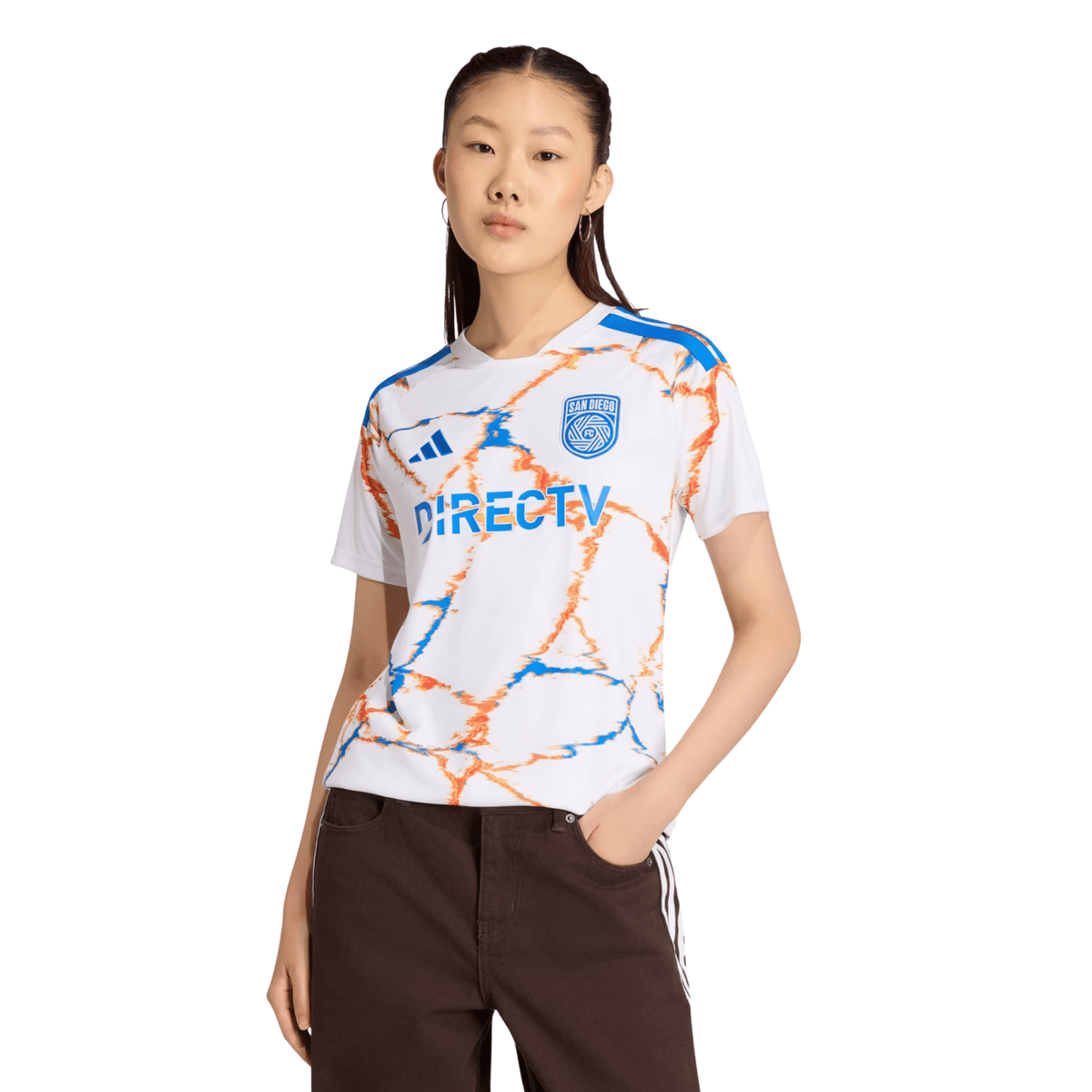 adidas Women’s San Diego 26/27 Away Jersey (White) | SoccerWearhouse