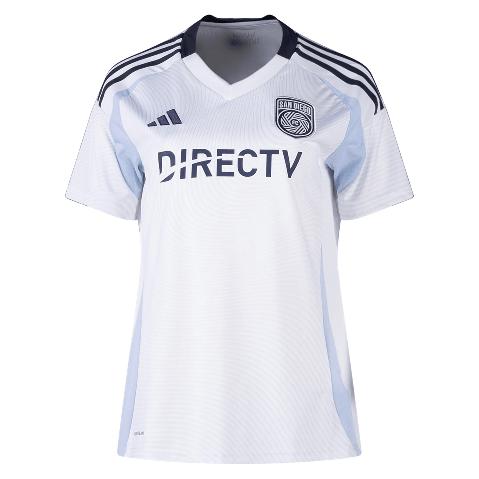 Adidas Womens San Diego FC Away Jersey 25/26 (White) | SoccerWearhouse
