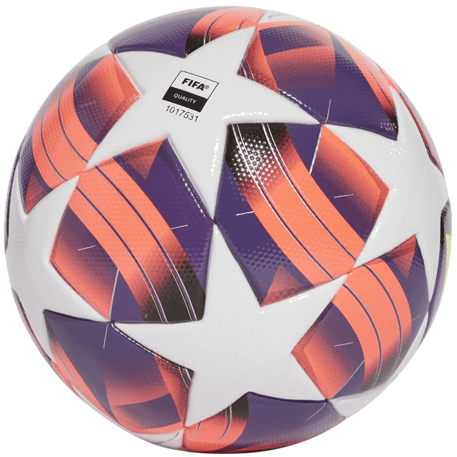 adidas WUCL League Top Ball 24/25 (White/Turbo/Silver Metallic) | SoccerWearhouse