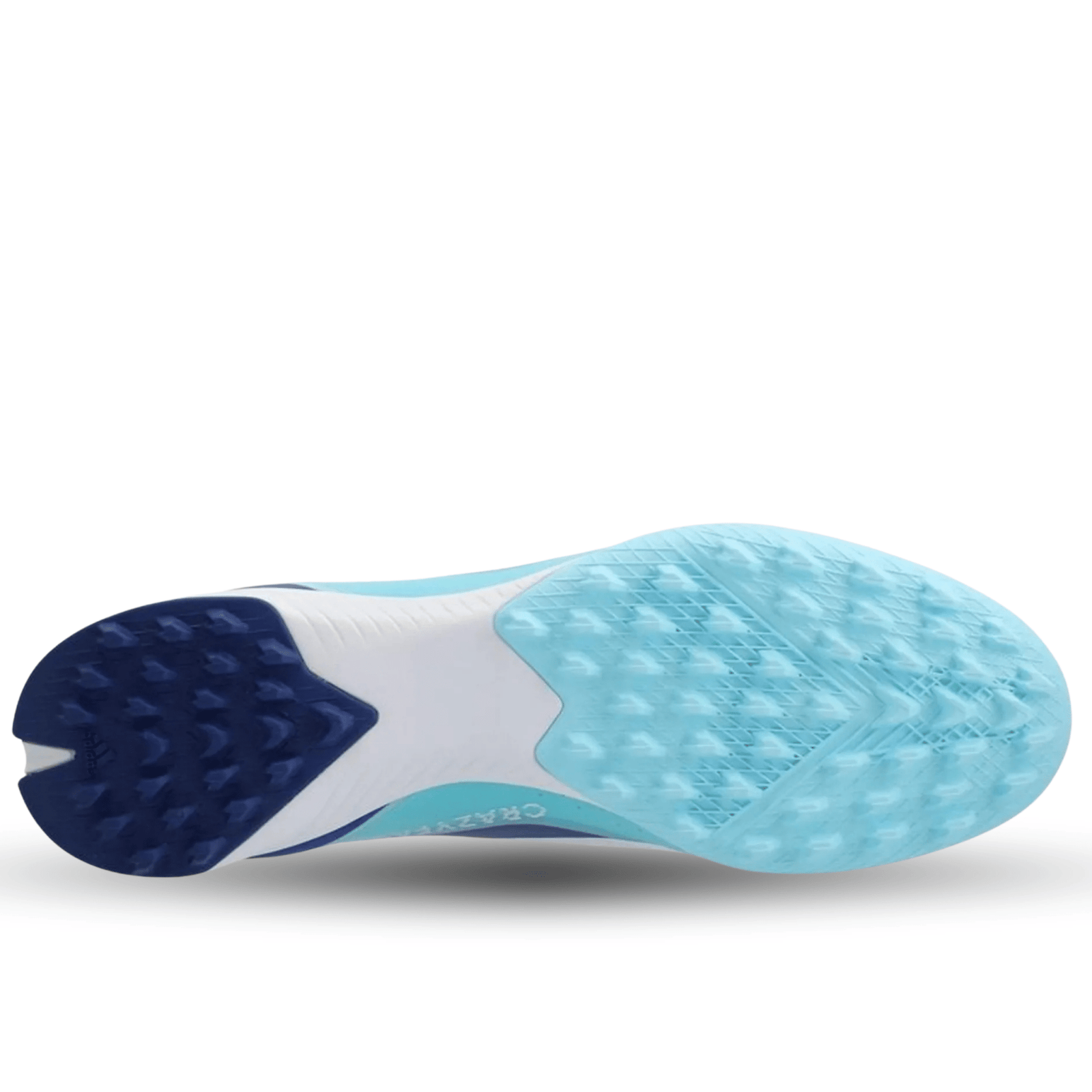adidas X Crazyfast.3 Turf Soccer Shoes (Bright Royal/Cloud White/Solar Red) | SoccerWearhouse