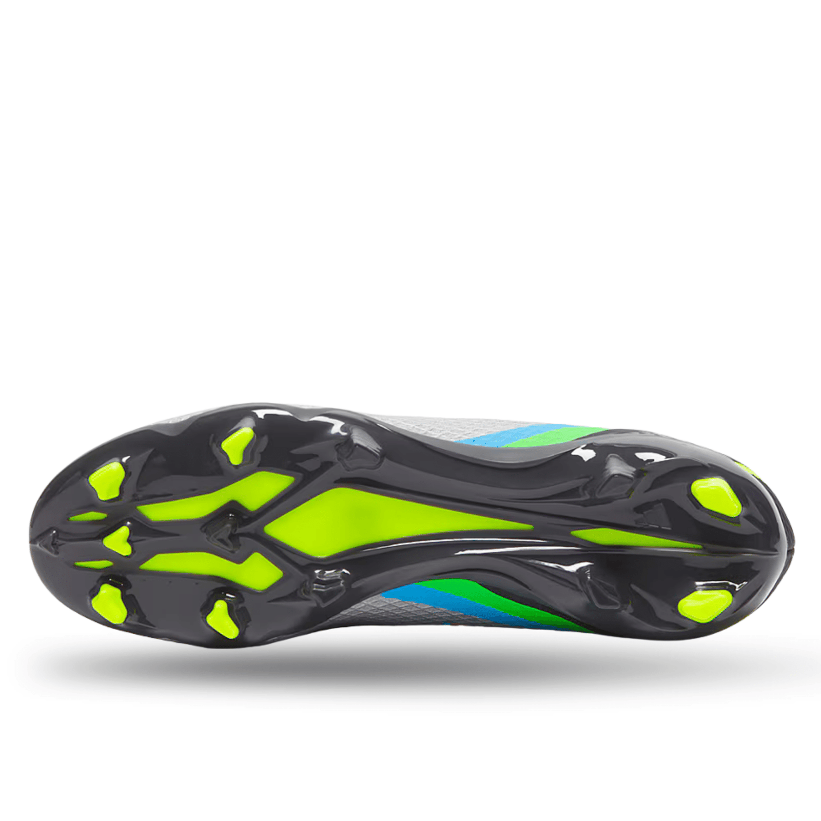 adidas X Speedportal.3 Firm Ground Soccer Cleats (Silver Metallic/Core Black/Solar Yellow) | SoccerWearhouse