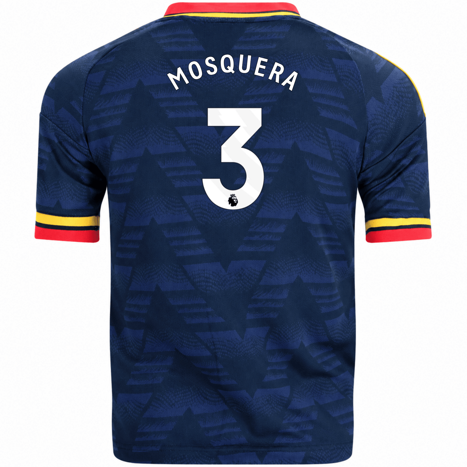 adidas Youth Arsenal Cristhian Mosquera Away Jersey 26/27 (Navy) | SoccerWearhouse