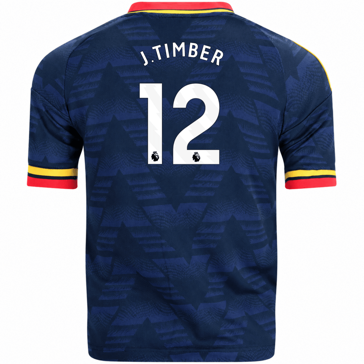 adidas Youth Arsenal Jurriën Timber Away Jersey 26/27 (Navy) | SoccerWearhouse
