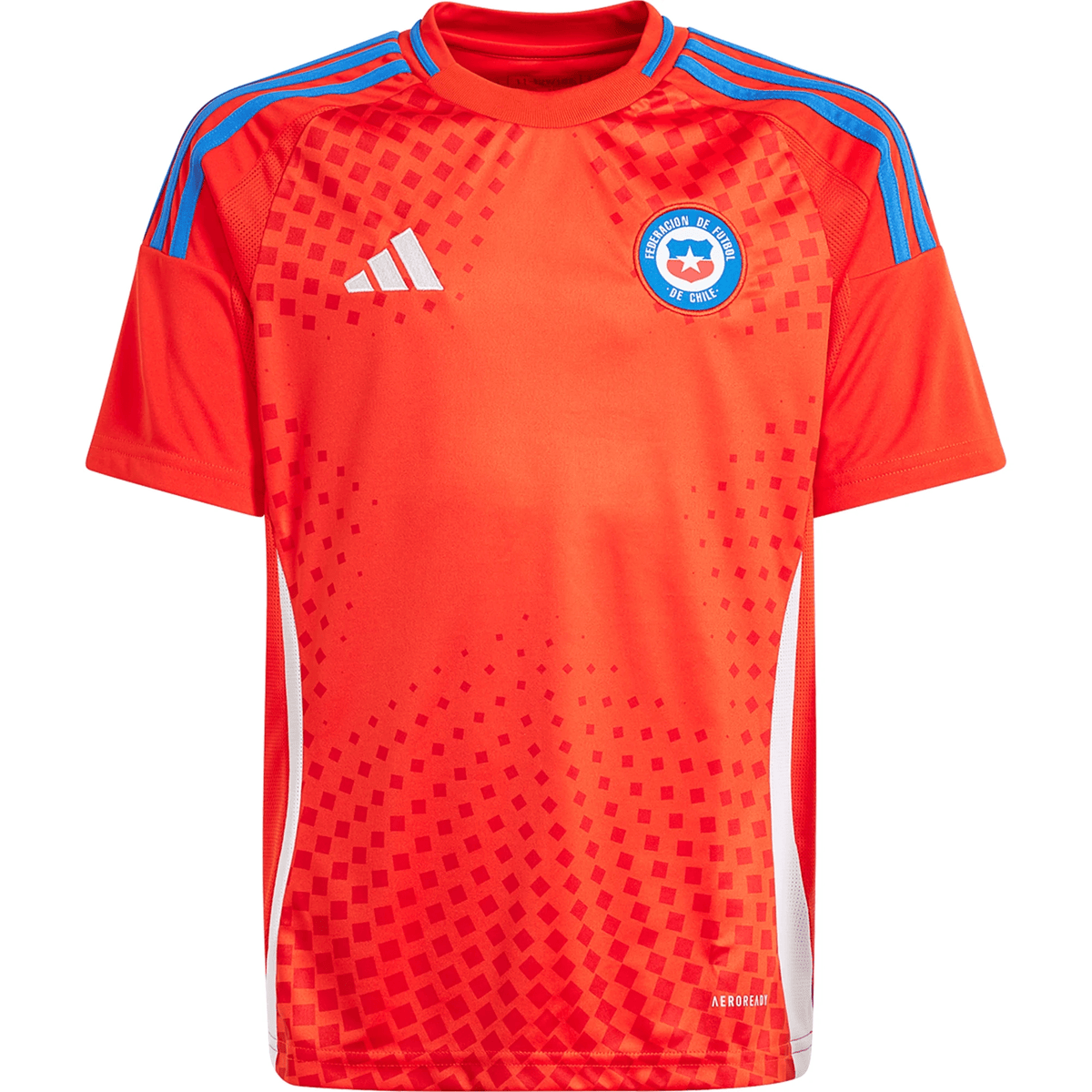adidas Youth Chile Home Jersey 24/25 (Active Red) | SoccerWearhouse