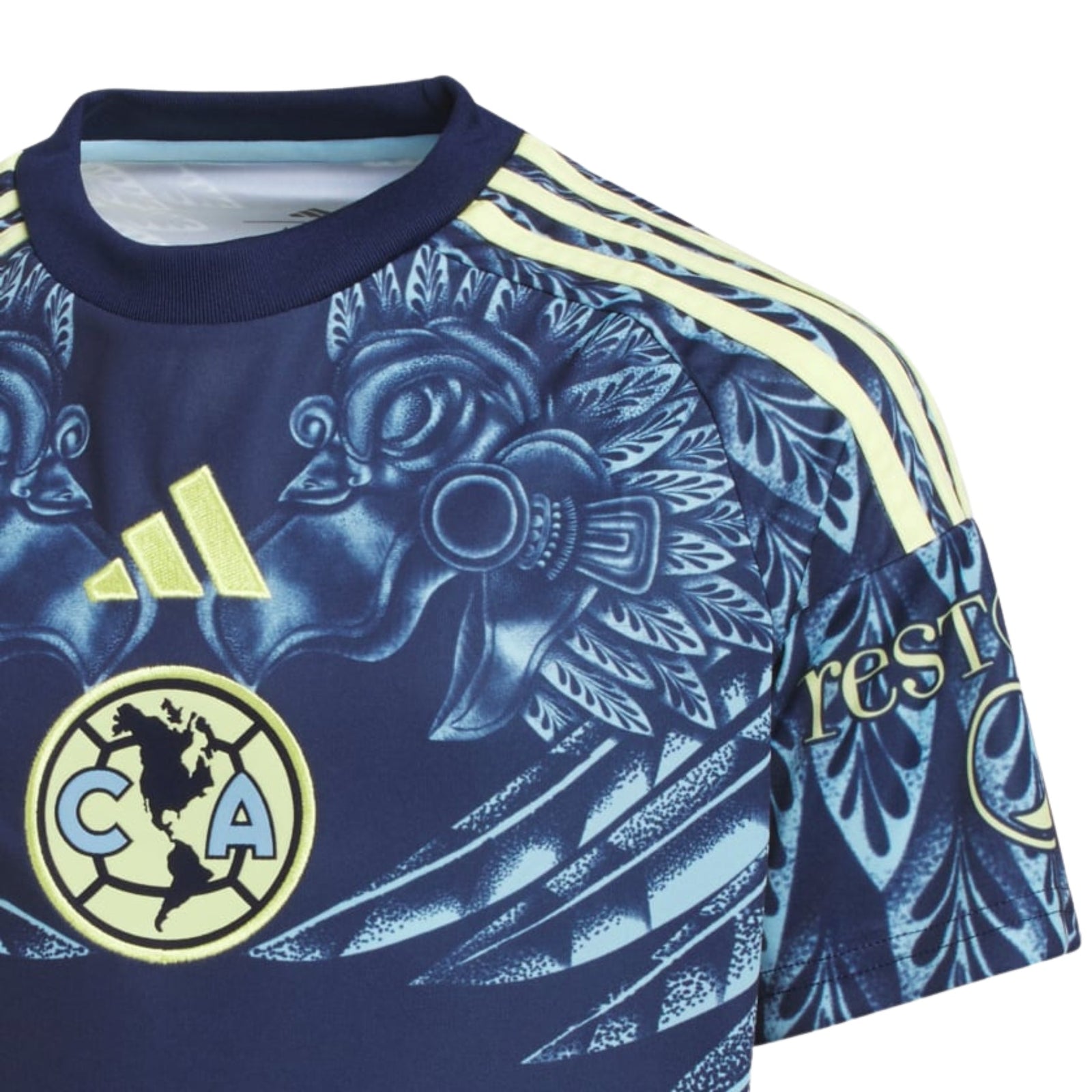 adidas Youth Club América 25/26 Away Jersey (Navy) | SoccerWearhouse