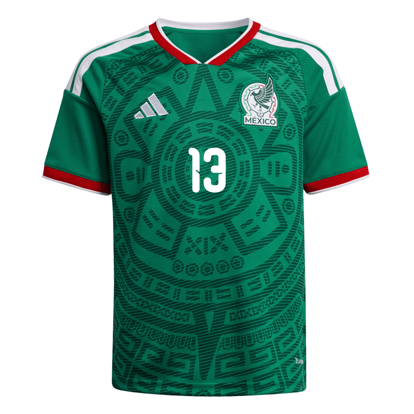 adidas Youth G. Ochoa Mexico 2026 Home World Cup Jersey (Bold Green) | SoccerWearhouse