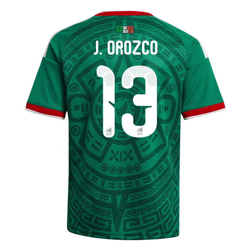 adidas Youth G. Ochoa Mexico 2026 Home World Cup Jersey (Bold Green) | SoccerWearhouse