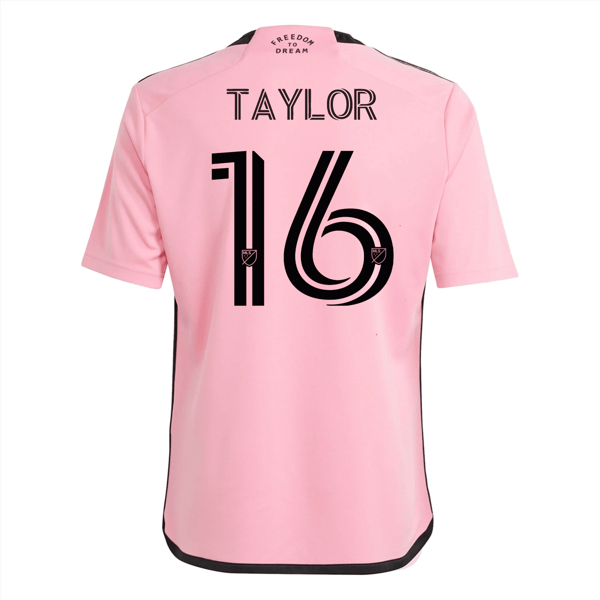 adidas Youth Inter Miami Robert Taylor Home Jersey 24/25 (Easy Pink) | SoccerWearhouse