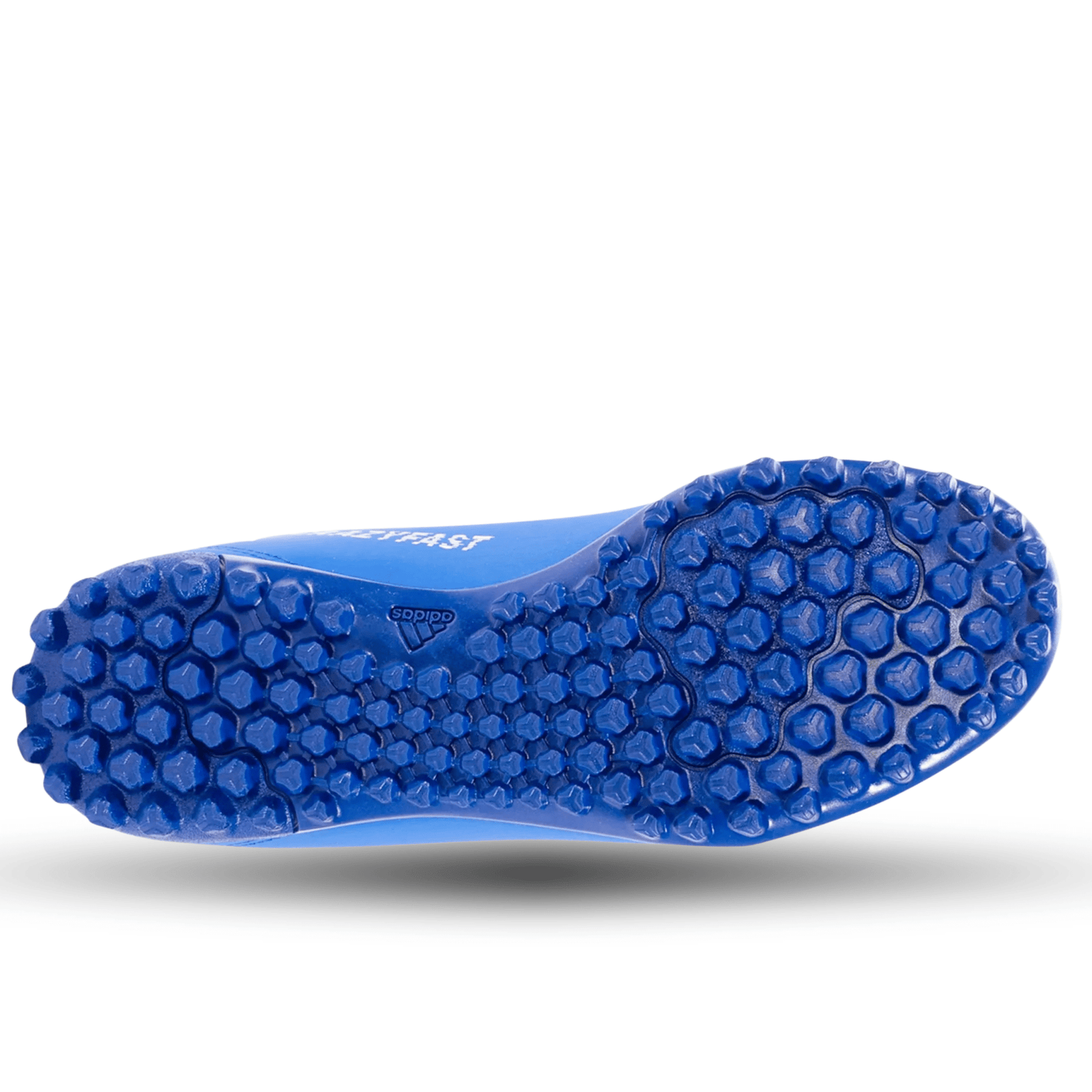 adidas Youth Jr. X Crazyfast.4 Turf Soccer Shoes (Bright Royal/White) | SoccerWearhouse