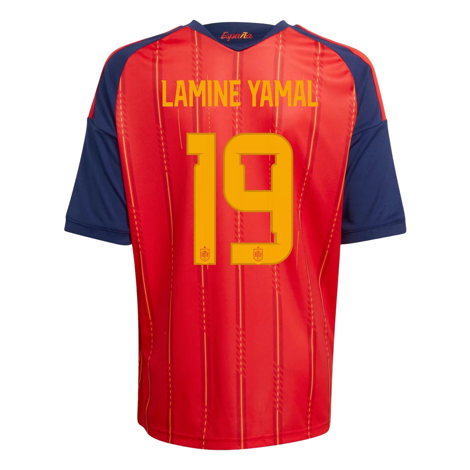 adidas Youth Lamine Yamal Spain World Cup Home Jersey 2026 (Vivid Red) | SoccerWearhouse