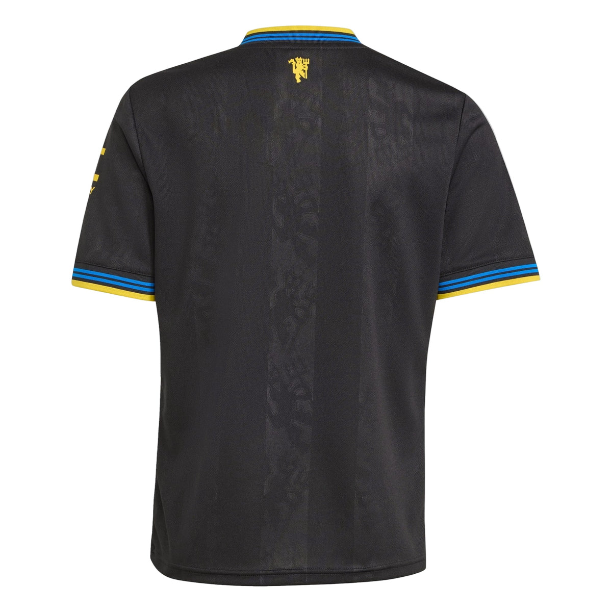 adidas Youth Manchester United 25/26 Third Jersey (Black) | SoccerWearhouse