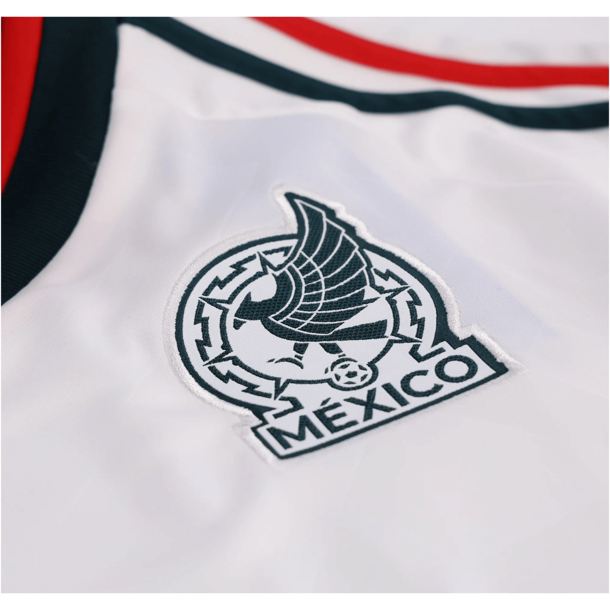 adidas Youth Mexico Away Jersey 2026 (White) | SoccerWearhouse
