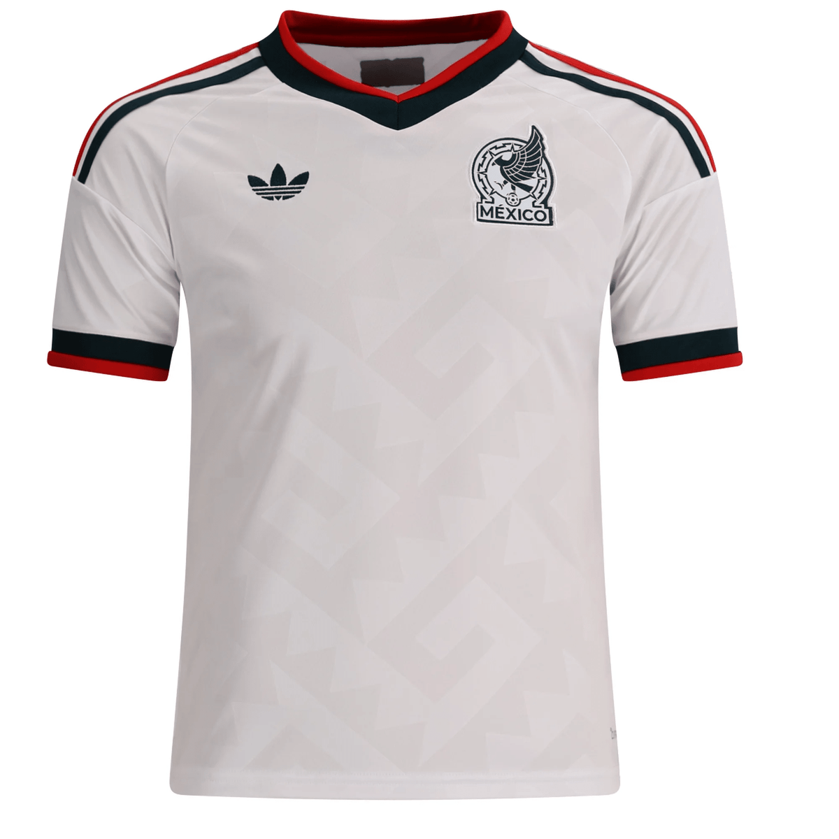 adidas Youth Mexico Away Jersey 2026 (White) | SoccerWearhouse