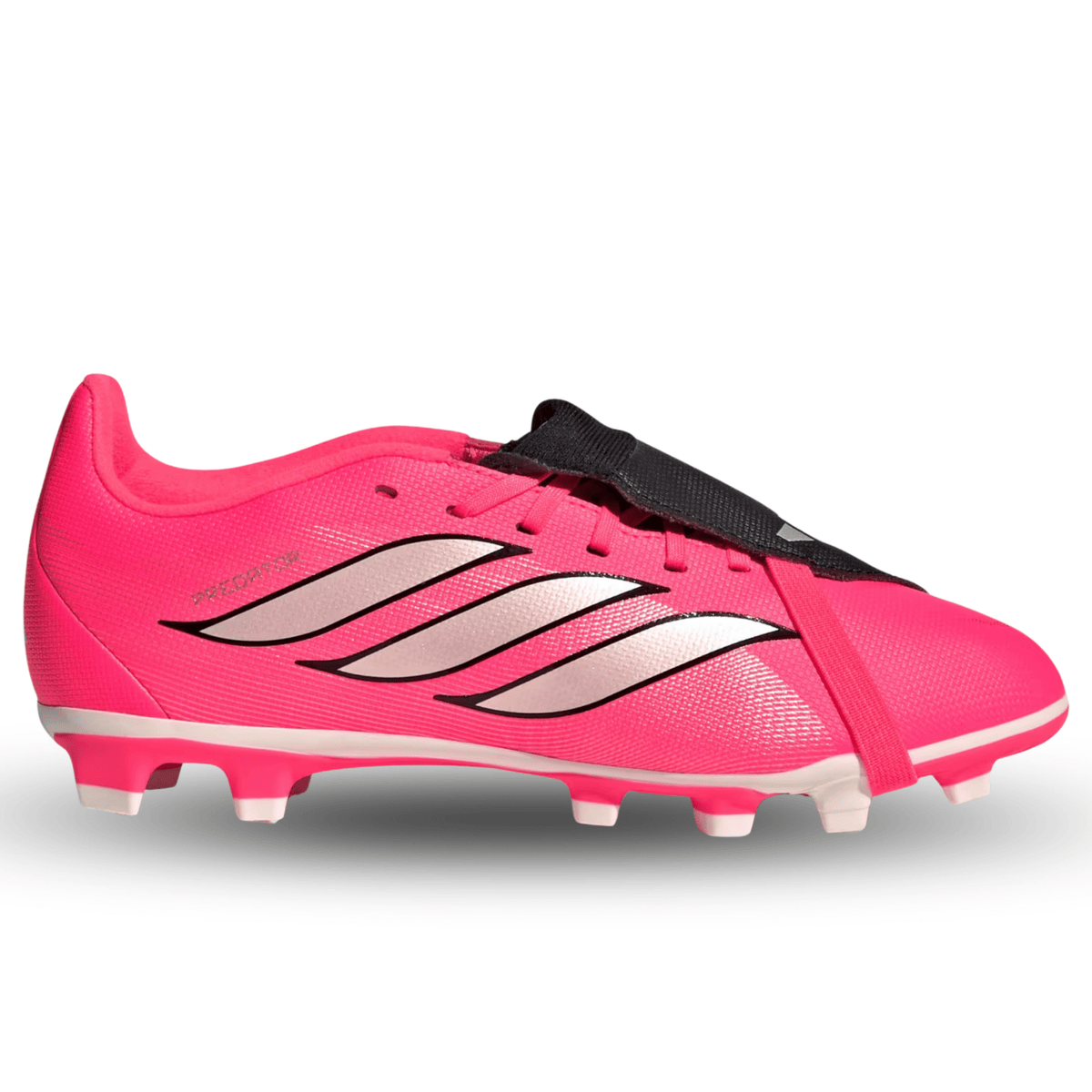 adidas Youth Predator Club FT FG/MG Soccer Cleats (Pink/Black) | SoccerWearhouse