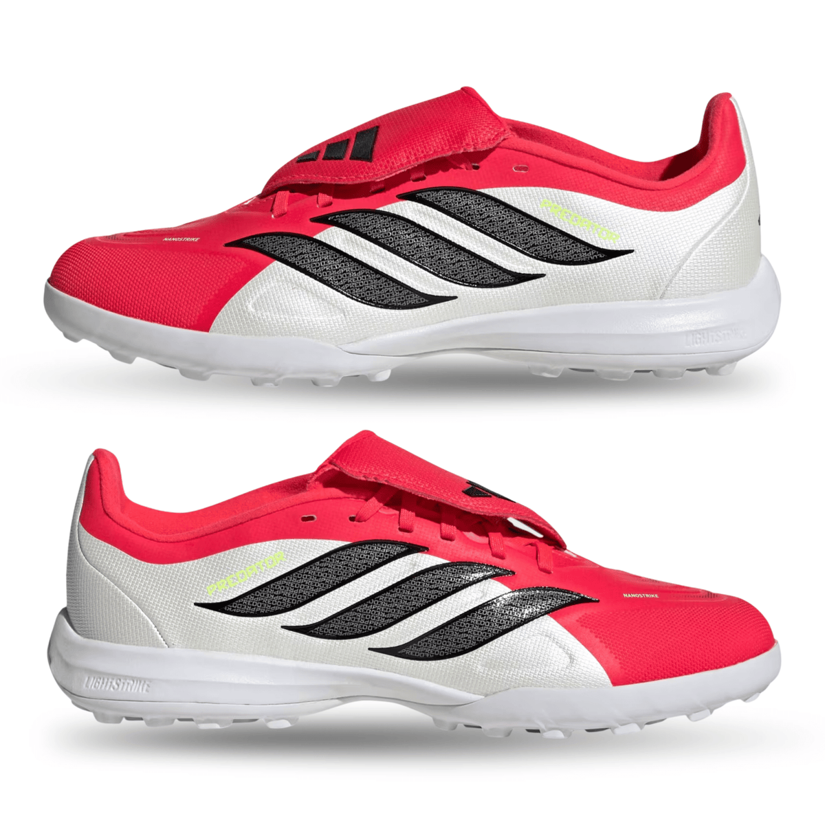 adidas Youth Predator League FT TF Junior Soccer Shoes (Lucid Red/Black/White) | SoccerWearhouse