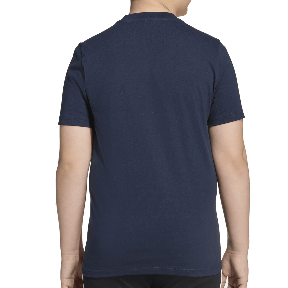 adidas Youth Real Madrid 25/26 Lettering T-Shirt (Legend Ink/White) | SoccerWearhouse