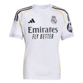 adidas Youth Real Madrid Home Jersey 25/26 (White)