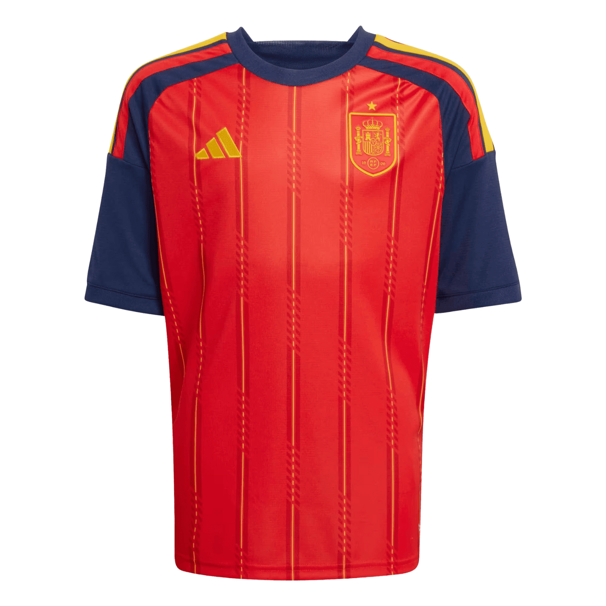 adidas Youth Spain World Cup Home Jersey 2026 (Vivid Red) | SoccerWearhouse