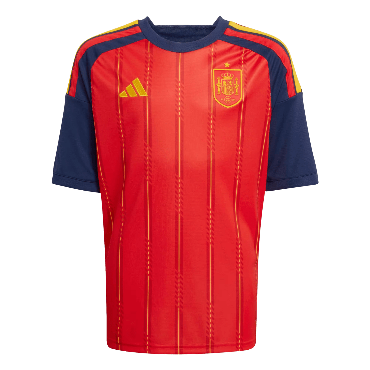 adidas Youth Spain World Cup Home Jersey 2026 (Vivid Red) | SoccerWearhouse