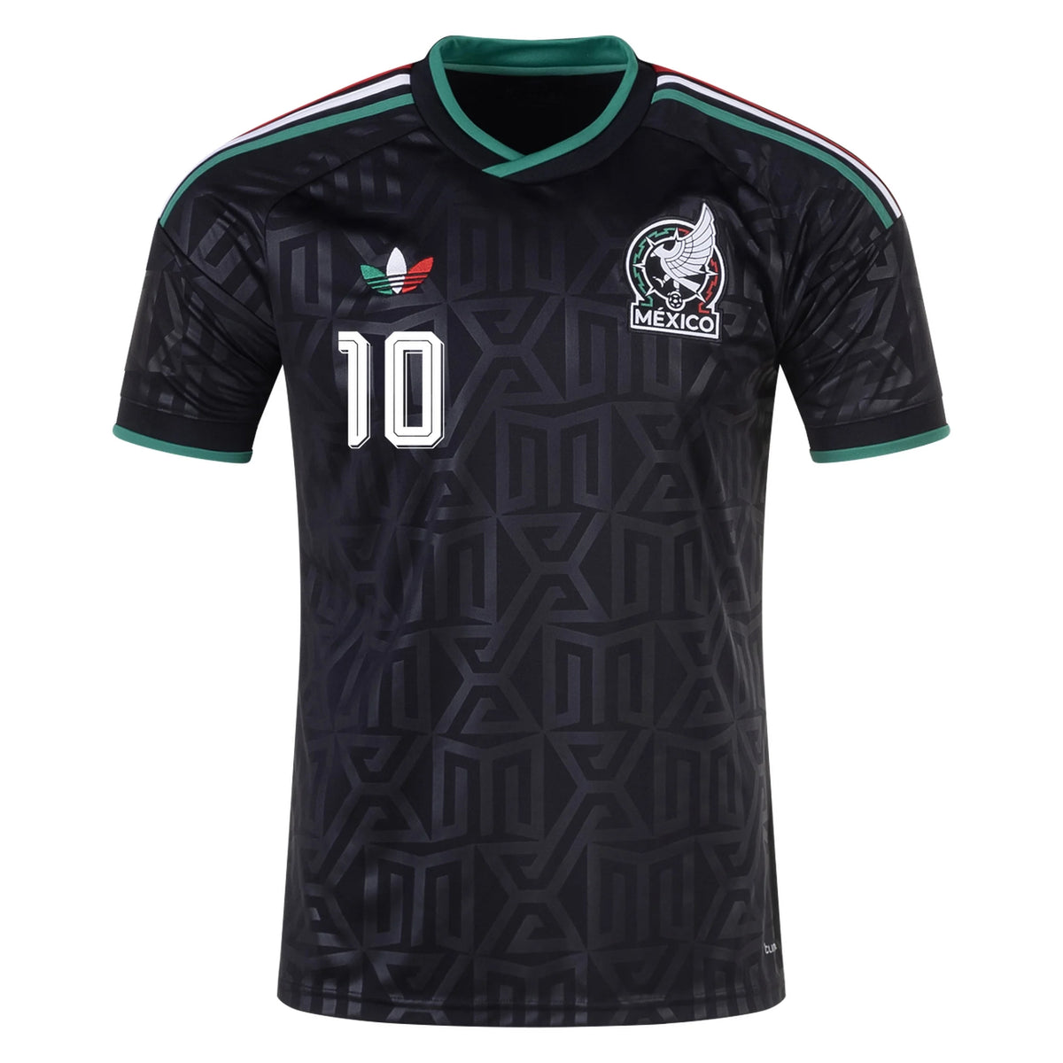adidas Men's Mexico Alexis Vega Stadium Third Jersey 25/26 (Black)
