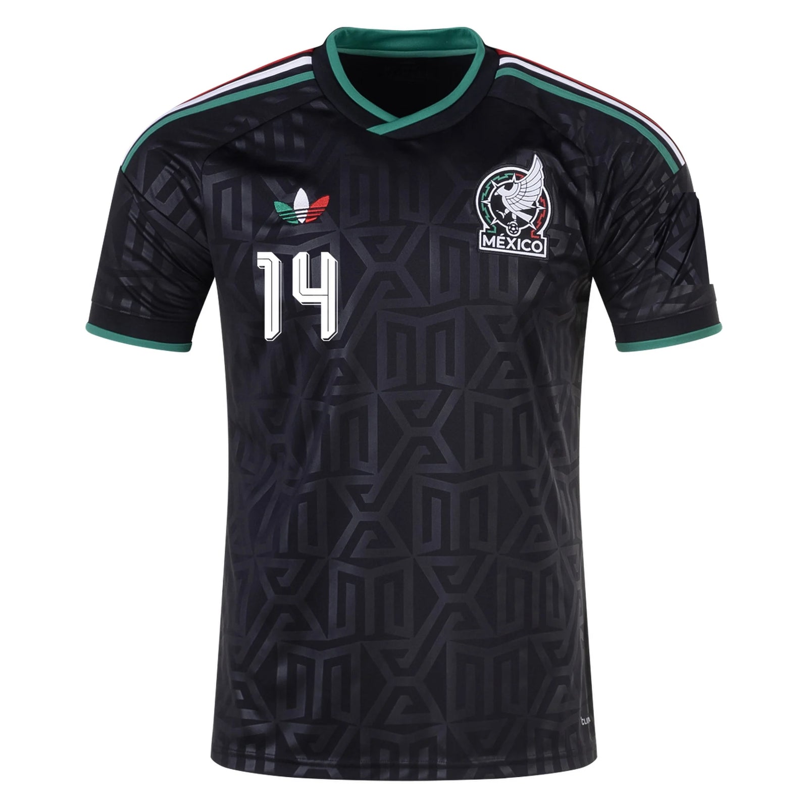 adidas Men's Mexico Chicharito Authentic Match Third Jersey 2026 (Black) | SoccerWearhouse
