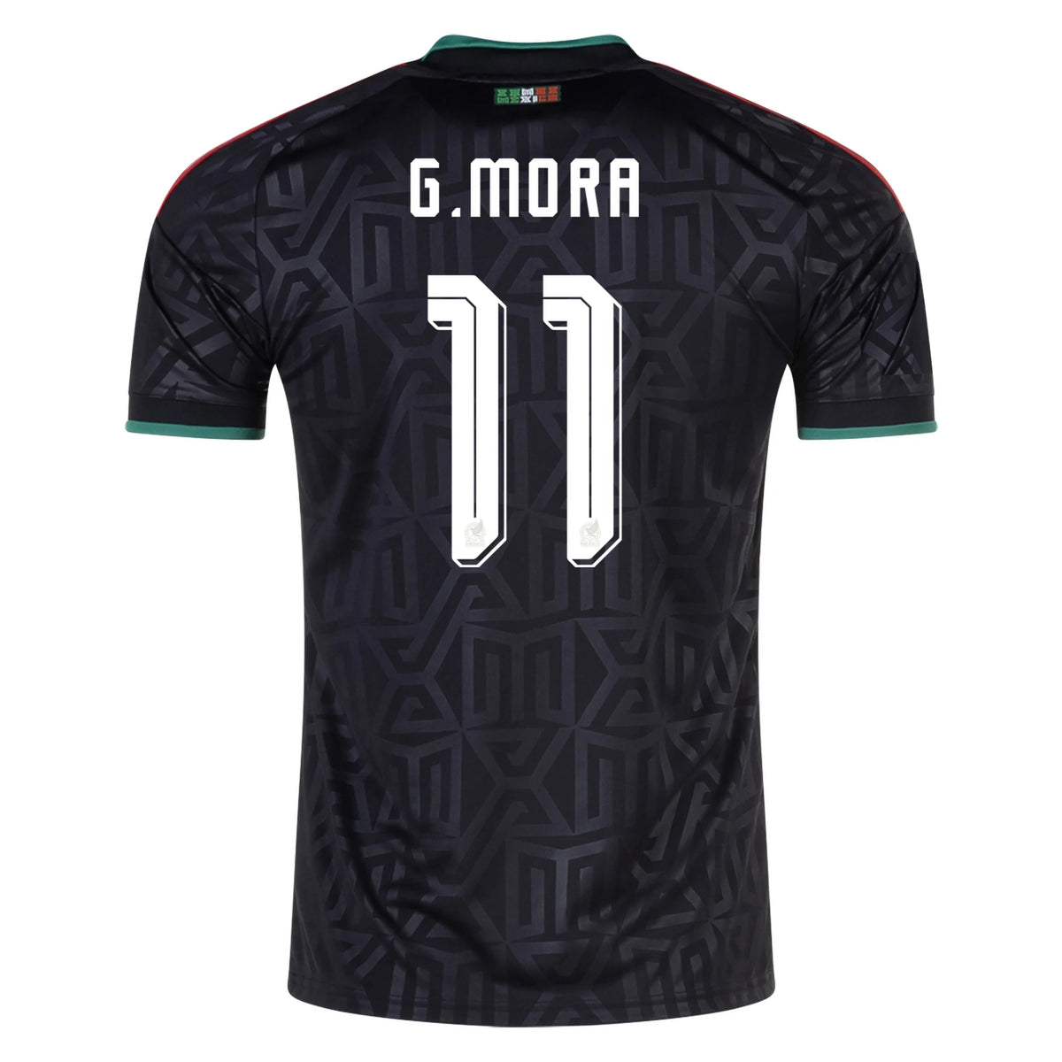 adidas Men's Mexico Gilberto Mora Stadium Third Jersey 25/26 (Black)