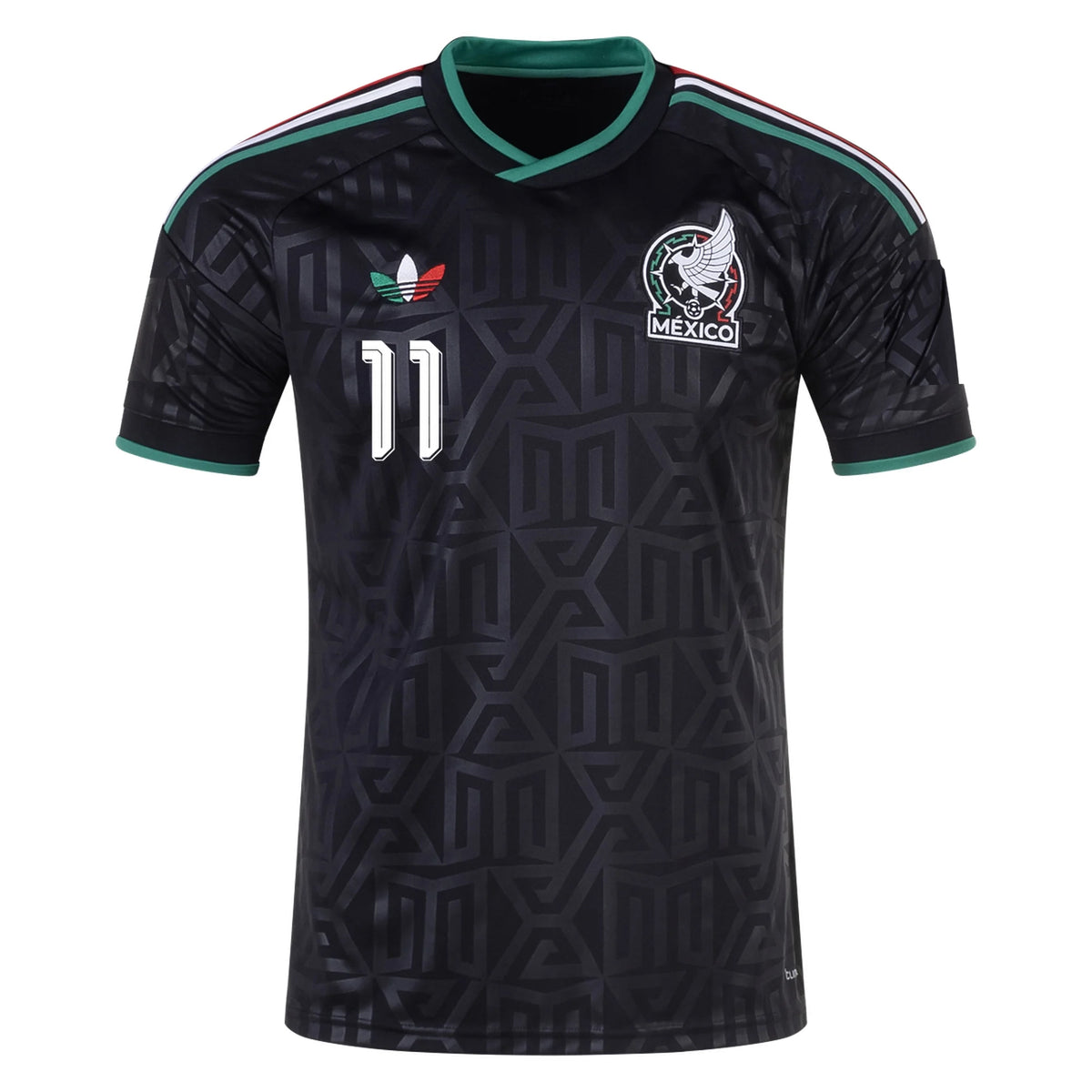 adidas Men's Mexico Gilberto Mora Stadium Third Jersey 25/26 (Black)