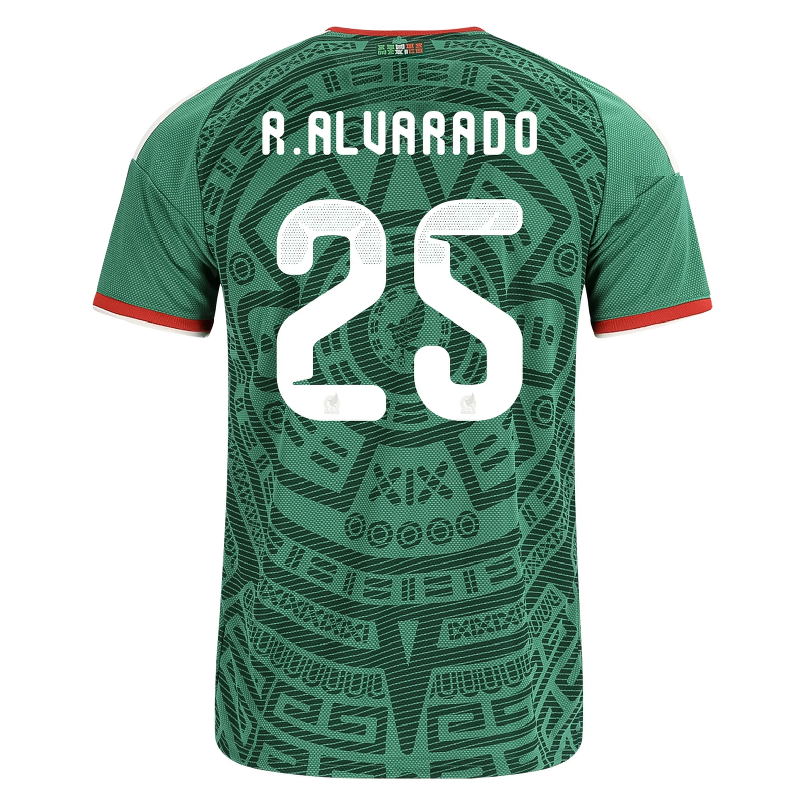adidas Men's Roberto Alvarado Mexico Home 2026 World Cup Jersey (Bold Green)