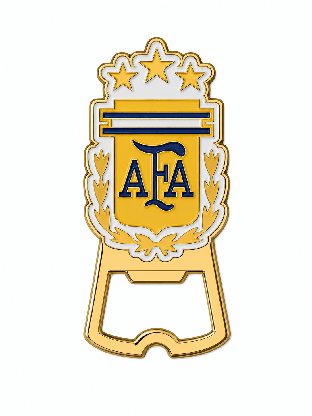 Argentina National Team AFA Gold Metal Bottle Opener | SoccerWearhouse