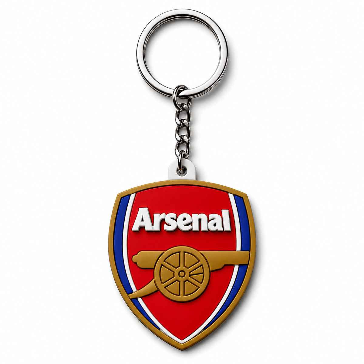 Arsenal FC Rubber Keychain | SoccerWearhouse