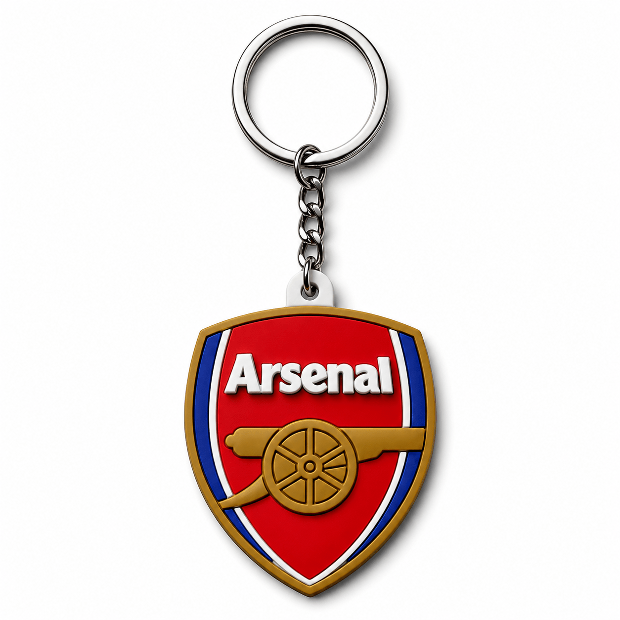 Arsenal FC Rubber Keychain | SoccerWearhouse