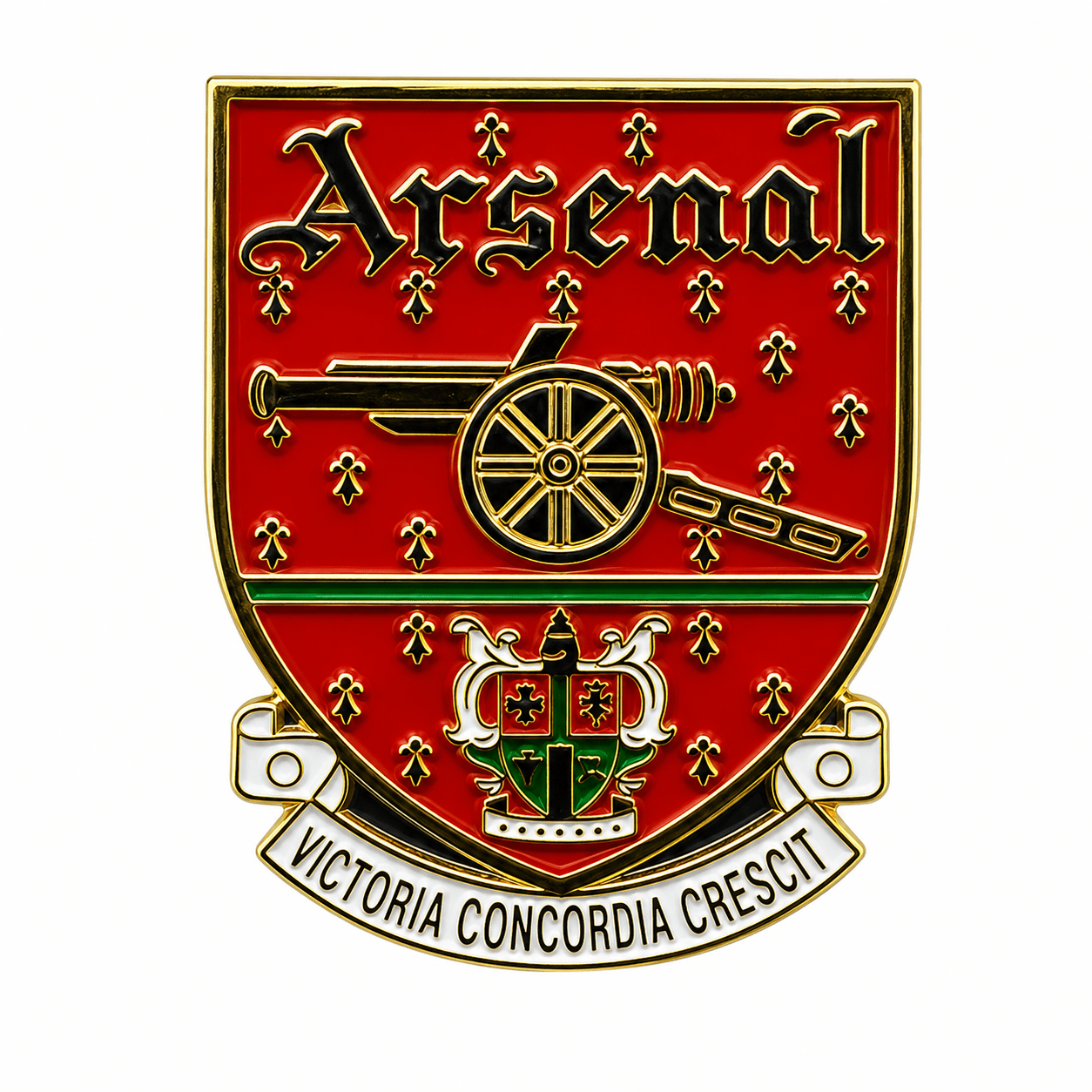 Arsenal Retro Enamel Pin | SoccerWearhouse