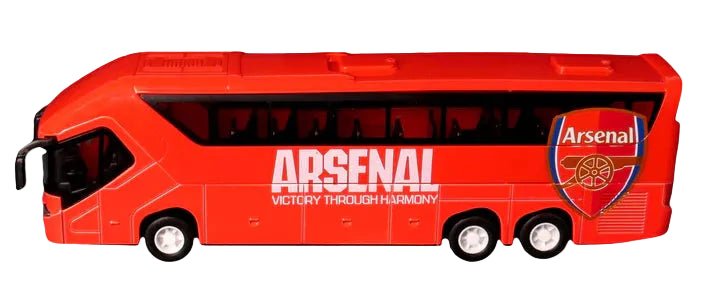 Banbo Toys Arsenal Team Bus (New) | SoccerWearhouse