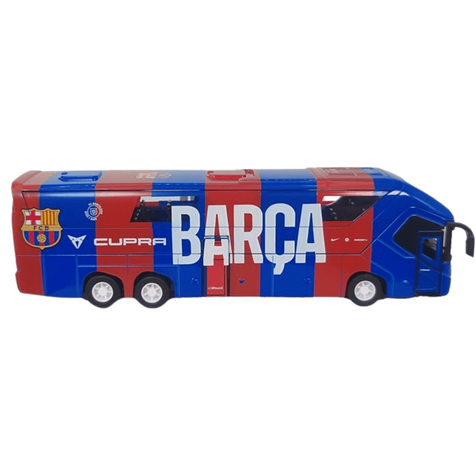Banbo Toys FC Barcelona Team Bus (Red/Blue) | SoccerWearhouse