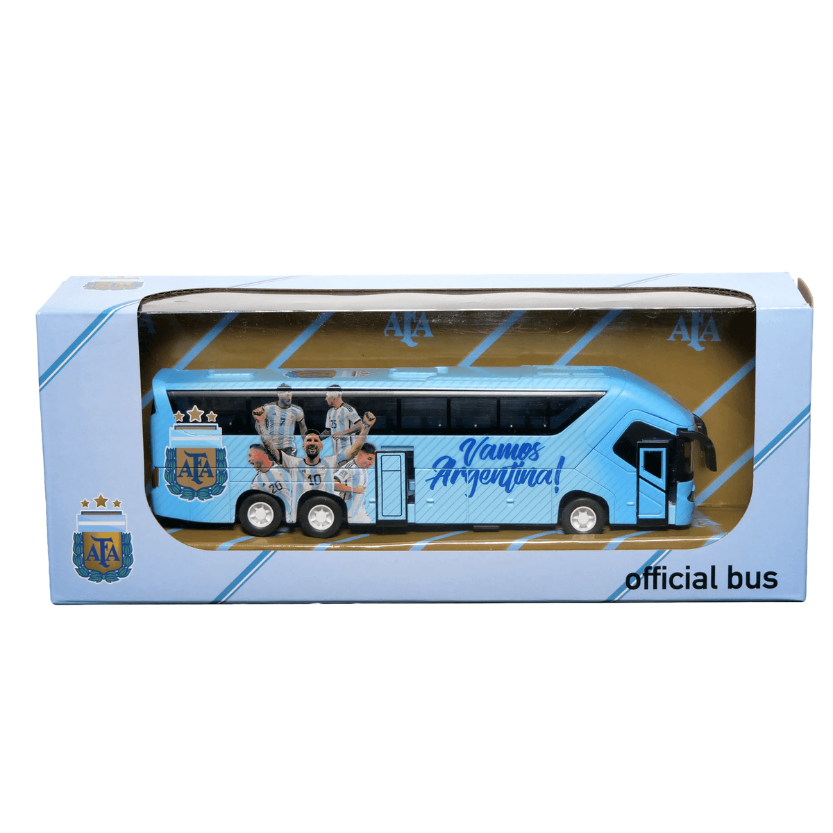 BANBOTOYS Argentina Team Bus Figure | SoccerWearhouse