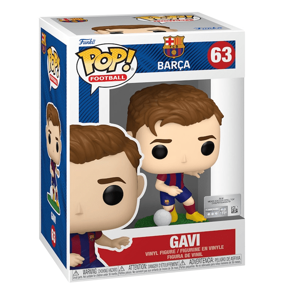 Barcelona Gavi Funko Pop | SoccerWearhouse