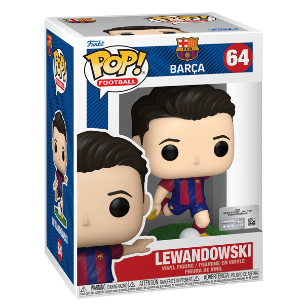Barcelona Robert Lewandowski Funko Pop | SoccerWearhouse